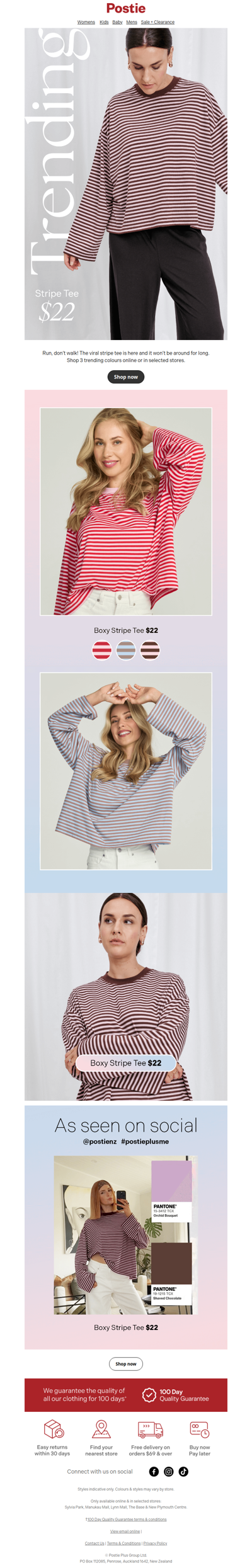 TRENDING: Stripe Long Sleeve Top 🤩