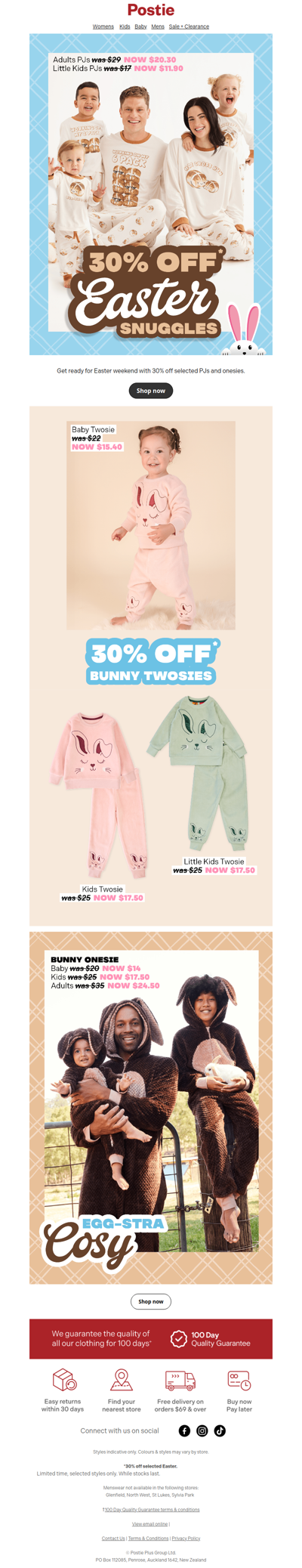 30% Off Easter Snuggles 🐇🩷