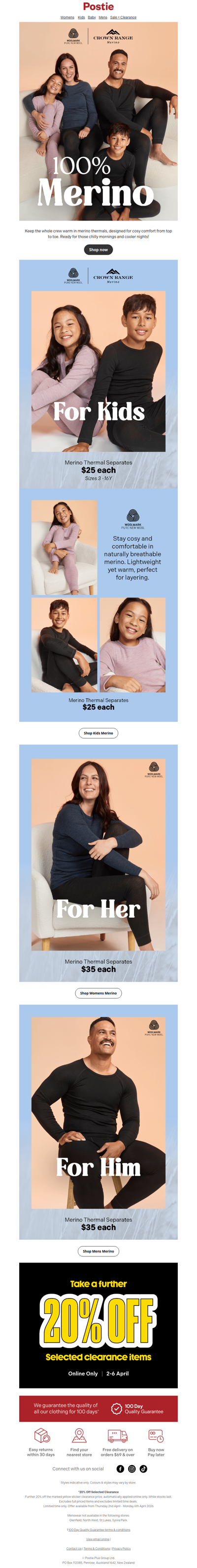 New 100% Merino Thermals! 🥰❄