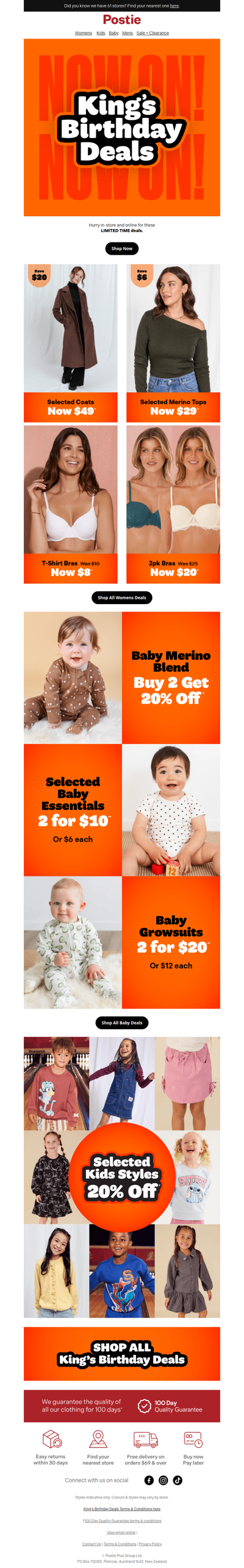 King's Birthday Deals Now On! 👑