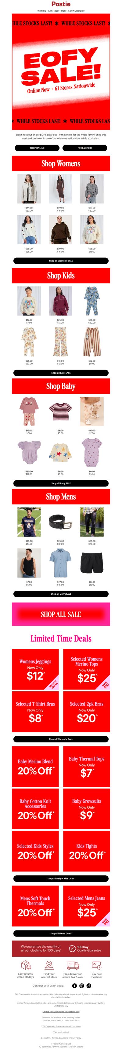 Weekend savings alert: EOFY sale now on!