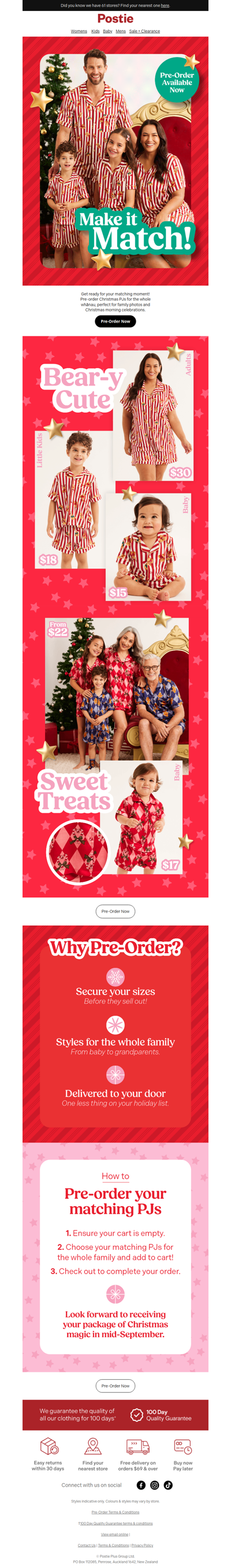 Christmas PJs Are Here - Pre-Order Now!