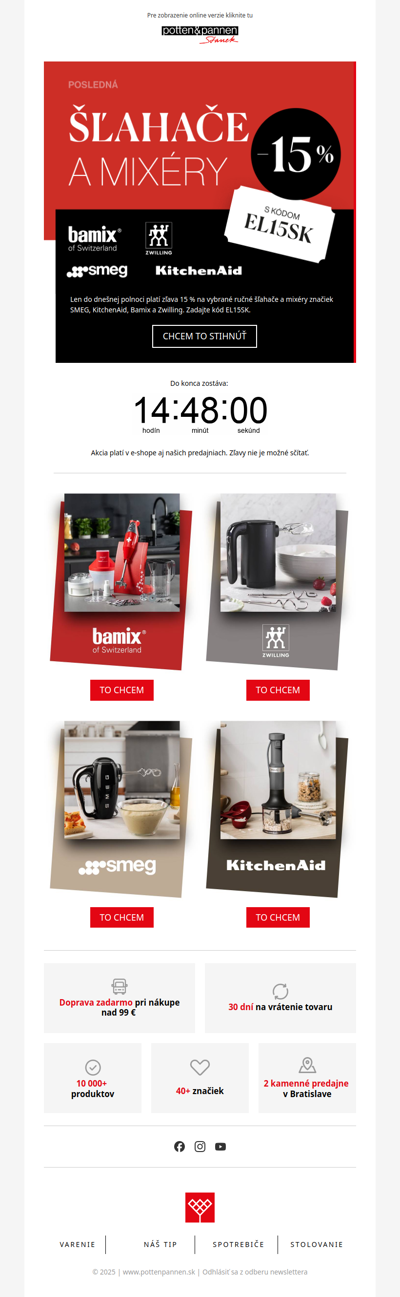 Končí dnes o polnoci.