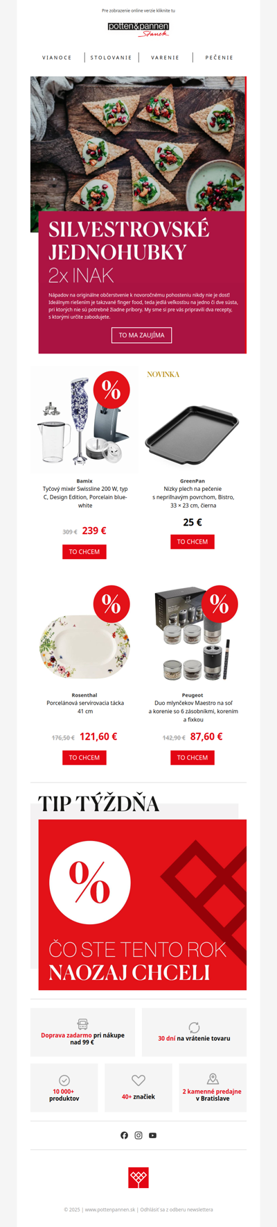 Dve lahodné variácie jednohubiek pre váš silvestrovský stôl.