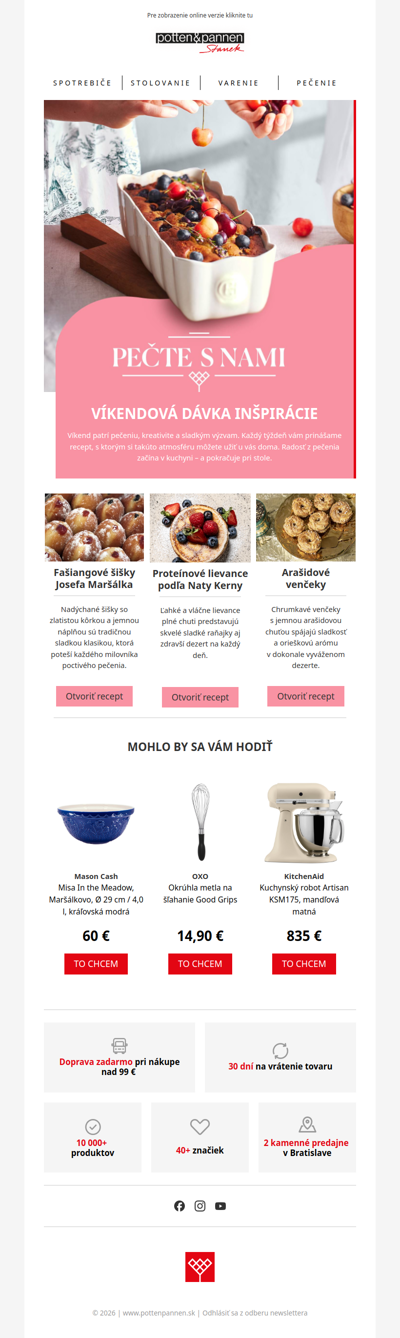 Pečte tiež: Sladká radosť na víkendové pečenie