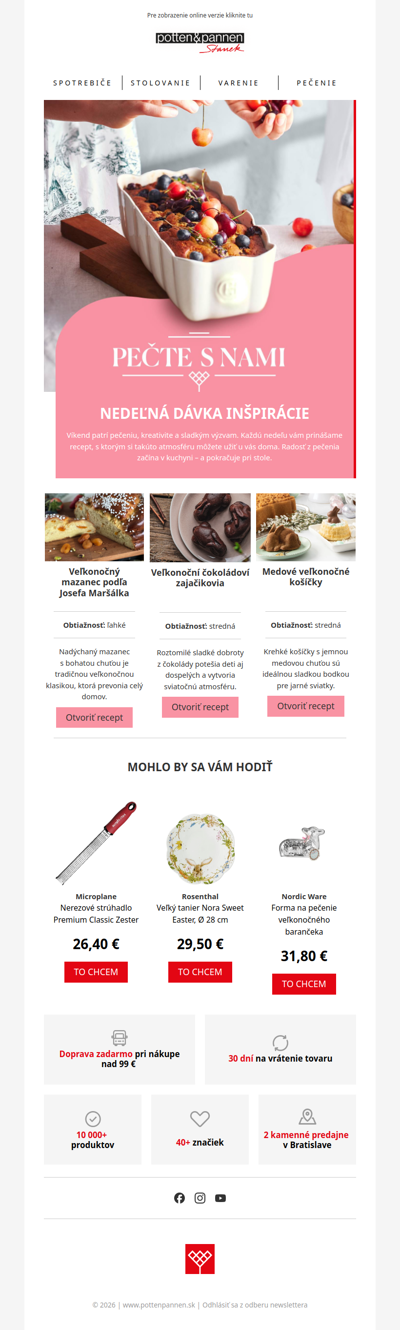 Pečte tiež: Veľkonočná inšpirácia pre sviatočný stôl