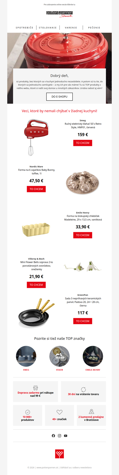 TOP produkty, ktoré si naši zákazníci zamilovali.