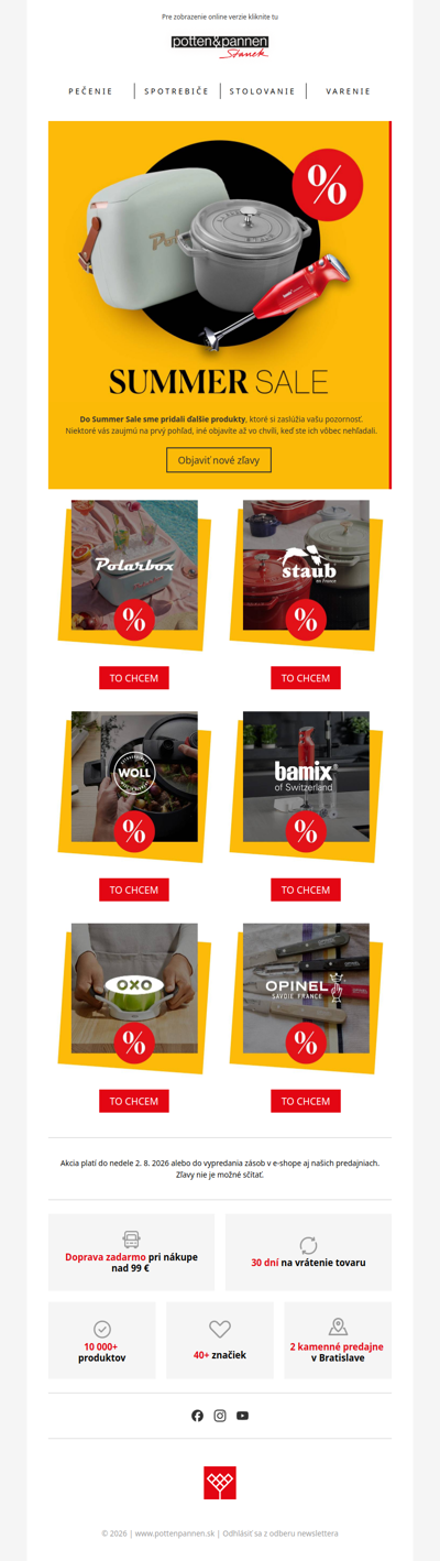 Nestihli ste si vybrať? Pribudli ďalšie kúsky.