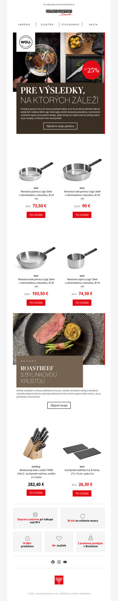 Panvica, po ktorej siahnete každý deň.