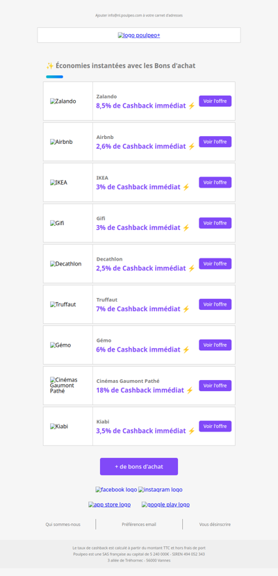 💸 Ce week-end s'annonce gagnant pour votre budget !