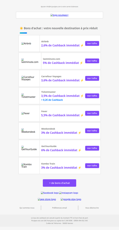 😎 Et si votre prochaine destination était déjà là ?