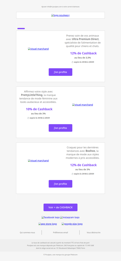 🔥 Vous n'avez pas encore vu ces offres Cashback !