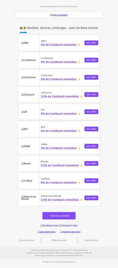💸 Donnez vie à vos projets avec les Bons d'achat