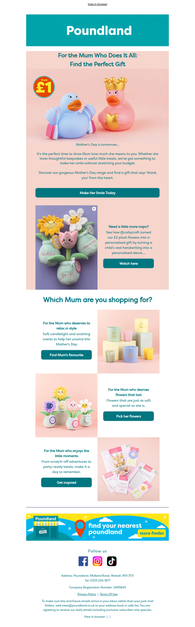 Nearly forgot Mum? 😅