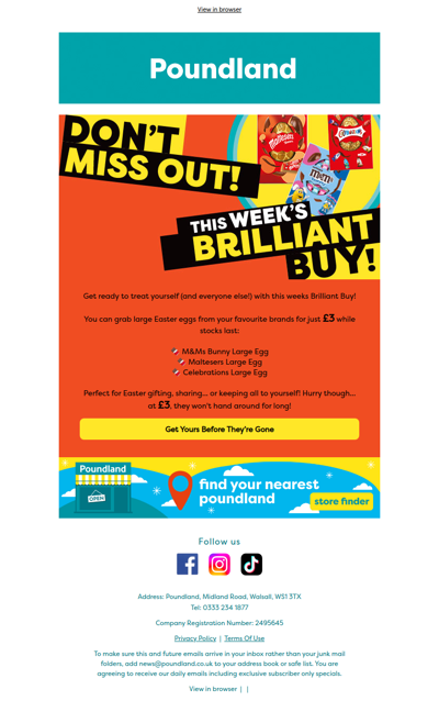 Brilliant Buys: Big Easter Eggs for Just £3 🍫