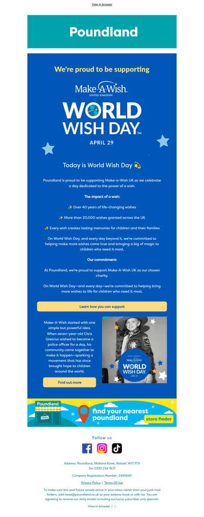 World Wish Day – Supporting Make-A-Wish UK