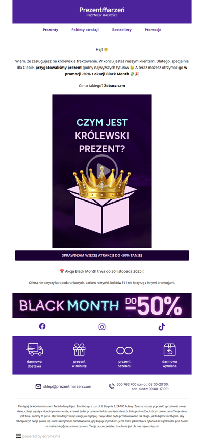 Mamy dla Ciebie prezent godny króla 👑