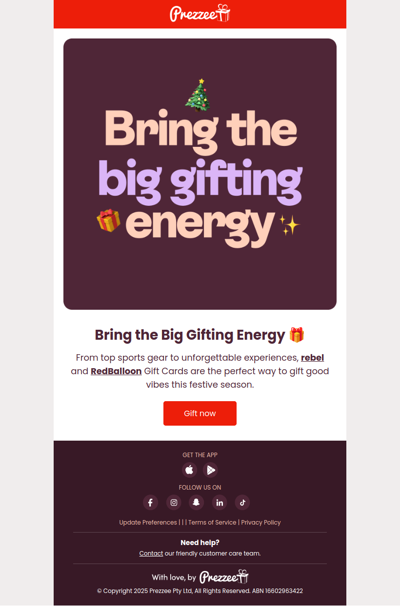 It’s Giving… Big Gifting Energy ✨