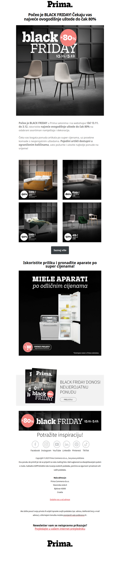 📣BLACK FRIDAY donosi uštede do 80%