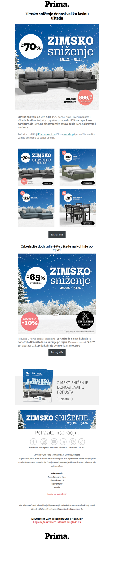 📣Zimsko sniženje donosi lavinu ušteda