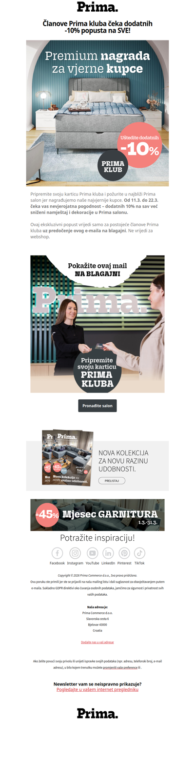 🚨Ekskluzivno za vas – -10% dodatnog popusta!