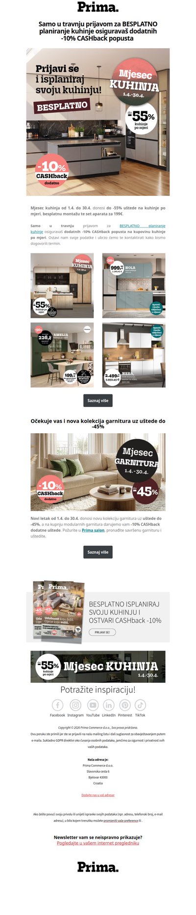 👉Ostvari -10% CASHback uštede dodatno