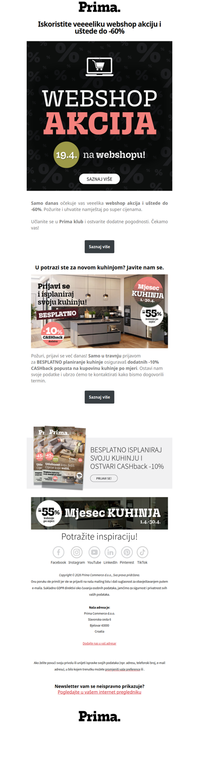 👉Samo danas veeelika webshop akcija