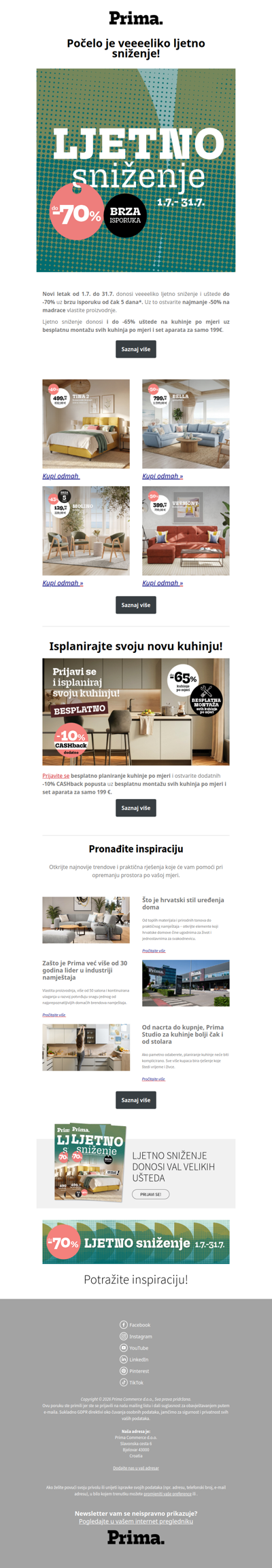 👉Ljetno sniženje donosi uštede do -70%