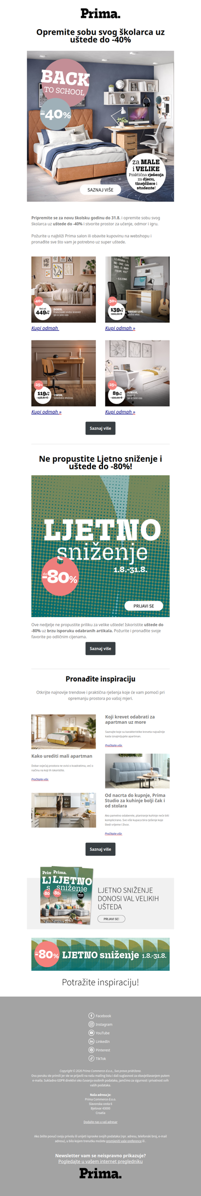 🚨Pripremite se za novu školsku godinu uz uštede do -40%