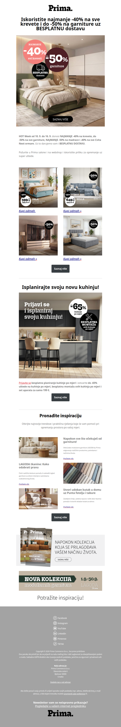 📣Iskoristite HOT week u Prima salonima i na webshopu