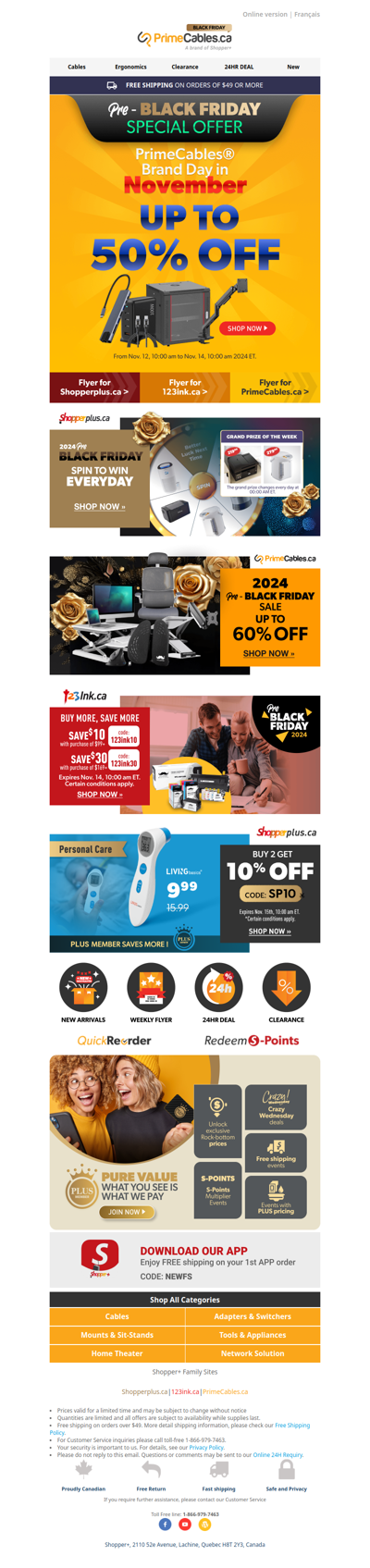 Up to 50% Off PrimeCables® Brand Day 🎉 🎉 🎉