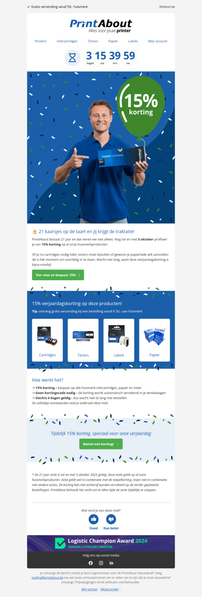 PrintAbout bestaat 21 jaar, vier je nog mee?