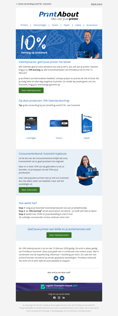 De Valentijnsactie die je printer verdient