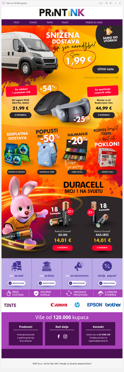 🔥 Ostalo je još samo nekoliko dana! Dostava samo 📯 1,99 € 🚀 Ne propustite! ⏰