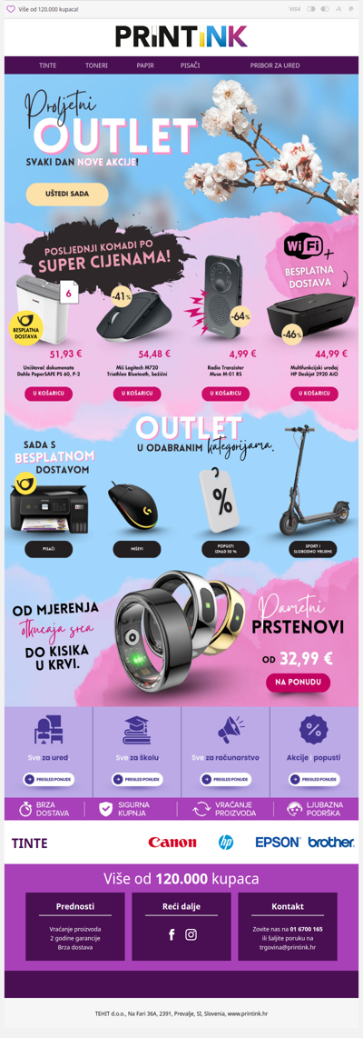 🌿 Proljetni OUTLET u svim odjelima – ograničene količine!🏷️💰