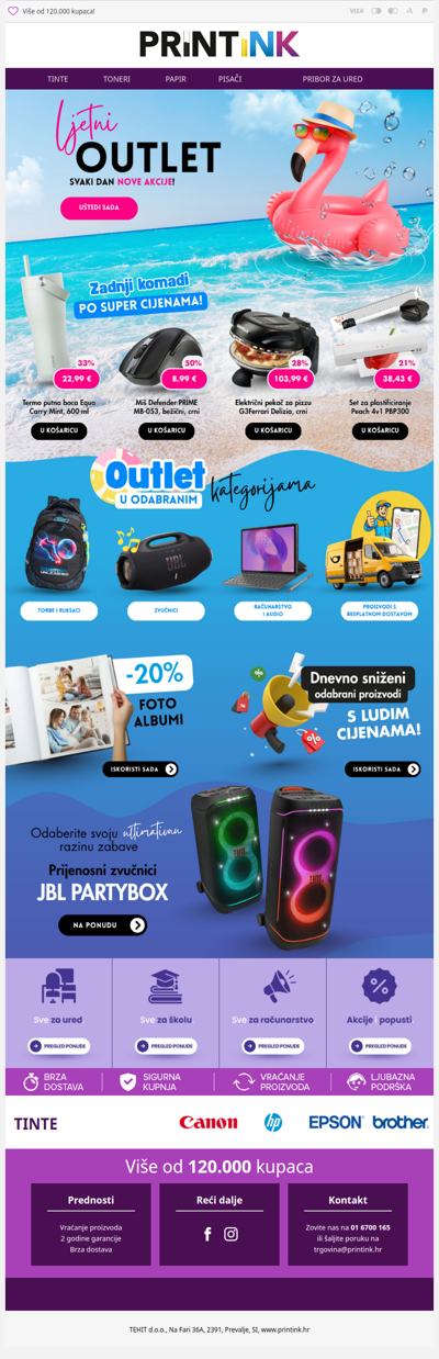 Stigao je ljetni OUTLET ☀️