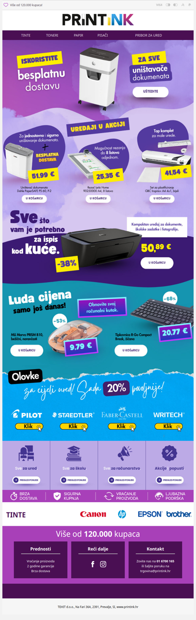 📂 Opremite kućni ured po akcijskim cijenama!