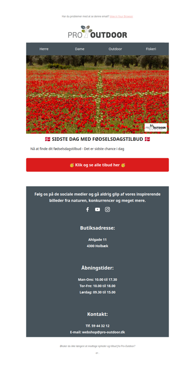 Sidste dag med fødselsdag 🇩🇰