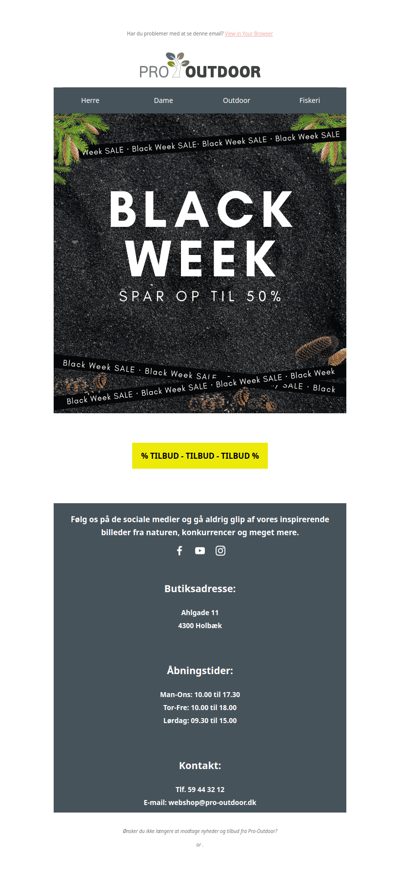 🖤Black Week er landet!🖤