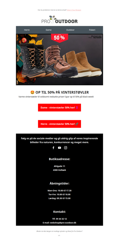 Fryser du? 50% på vinterstøvler 🤩