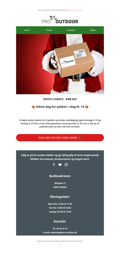 Sidste chance i dag 🎁 Køb nu!