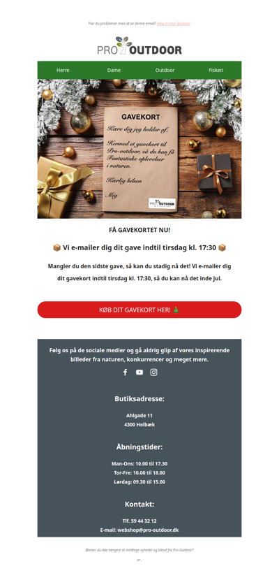 Køb dit gavekort nu 🎁 Vi sender via e-mail!