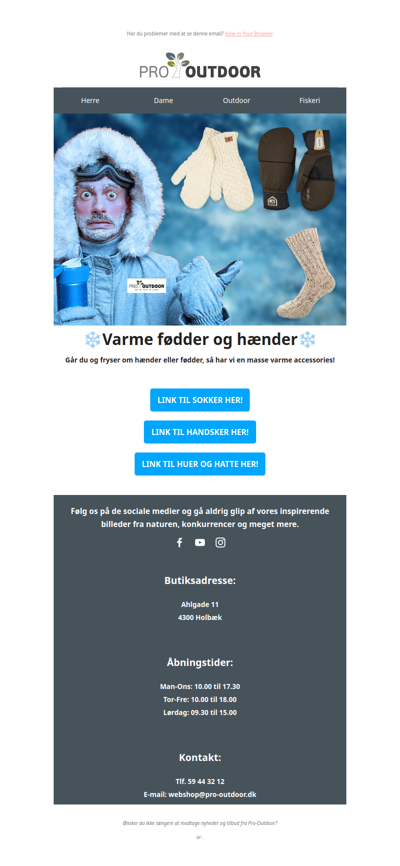 Kolde hænder eller fødder? 🥶