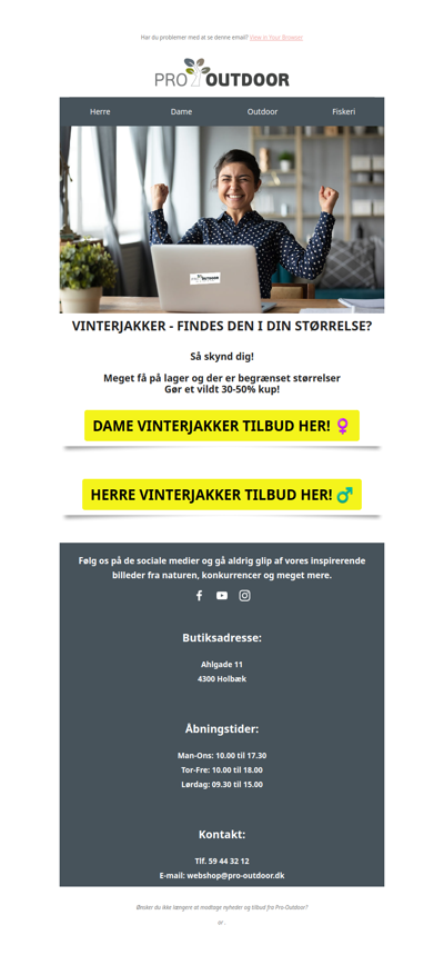 🔥 Vinterjakker - Spar 30-50%