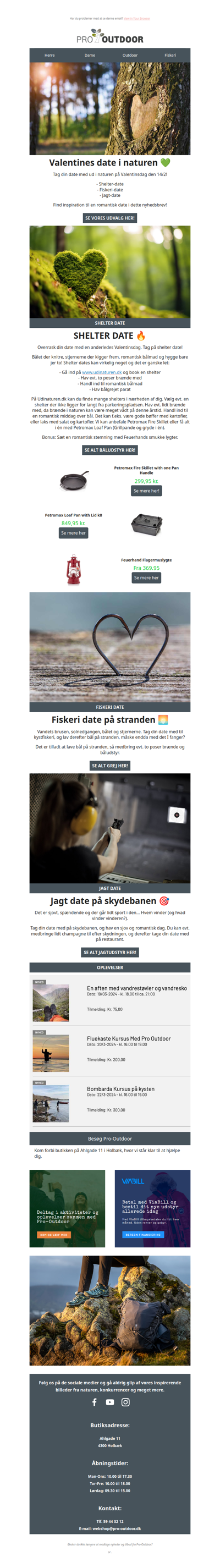 Lav en Valentins date i naturen? 💚