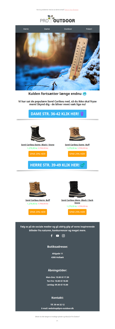 Sæt kulden på pause med varme støvler! ❄️