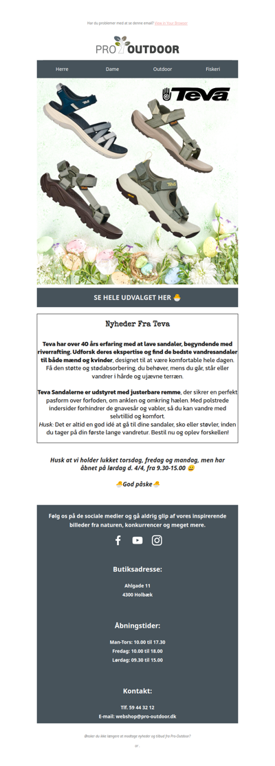 Forårseventyr med Tevas nyheder 🌼