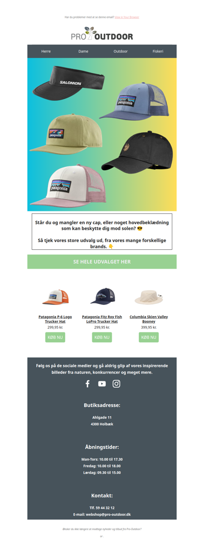 Trænger du til en ny cap?🧢