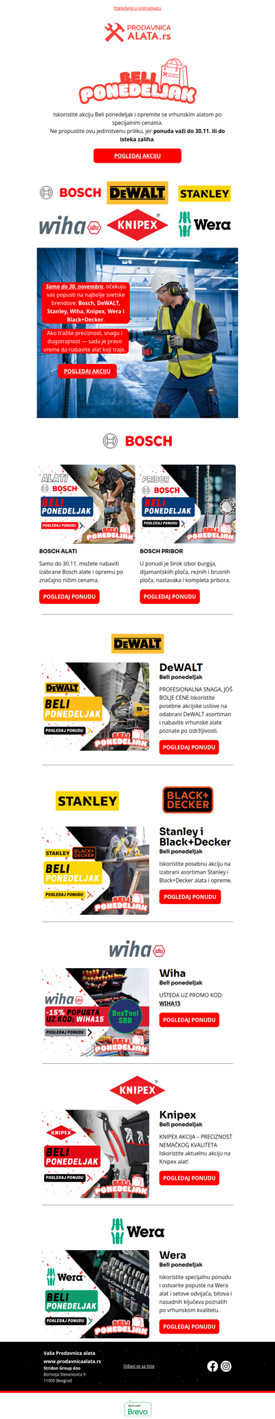 Beli ponedeljak - velika akcija