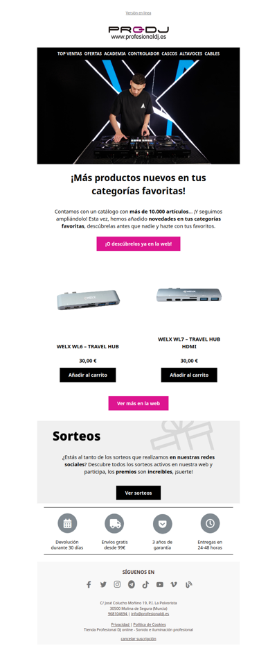 ¡No querrás perderte estas novedades!